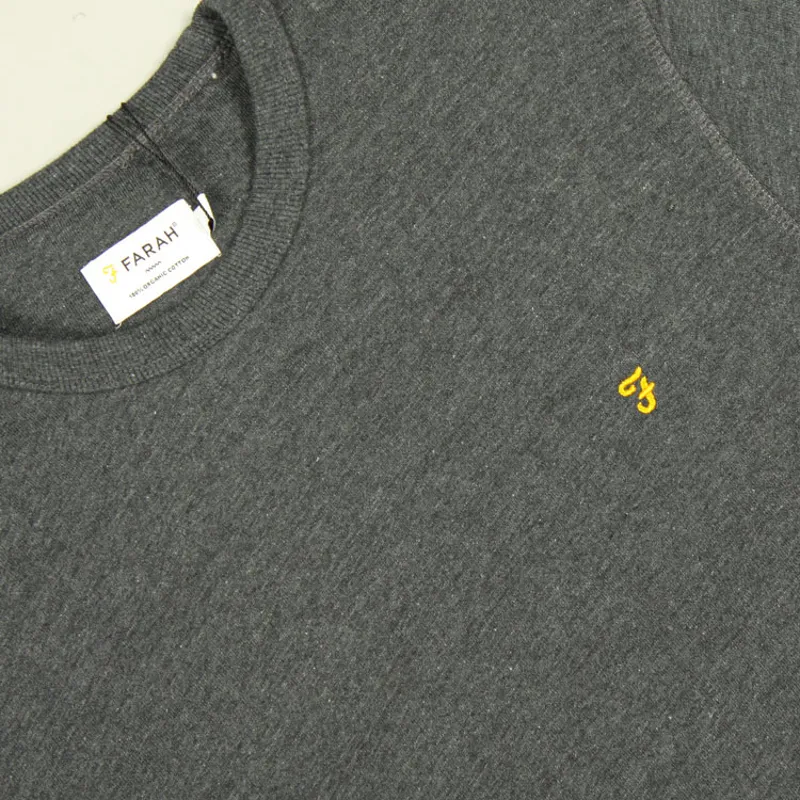 Farah Tim Sweatshirt - Farah Grey Marl-1